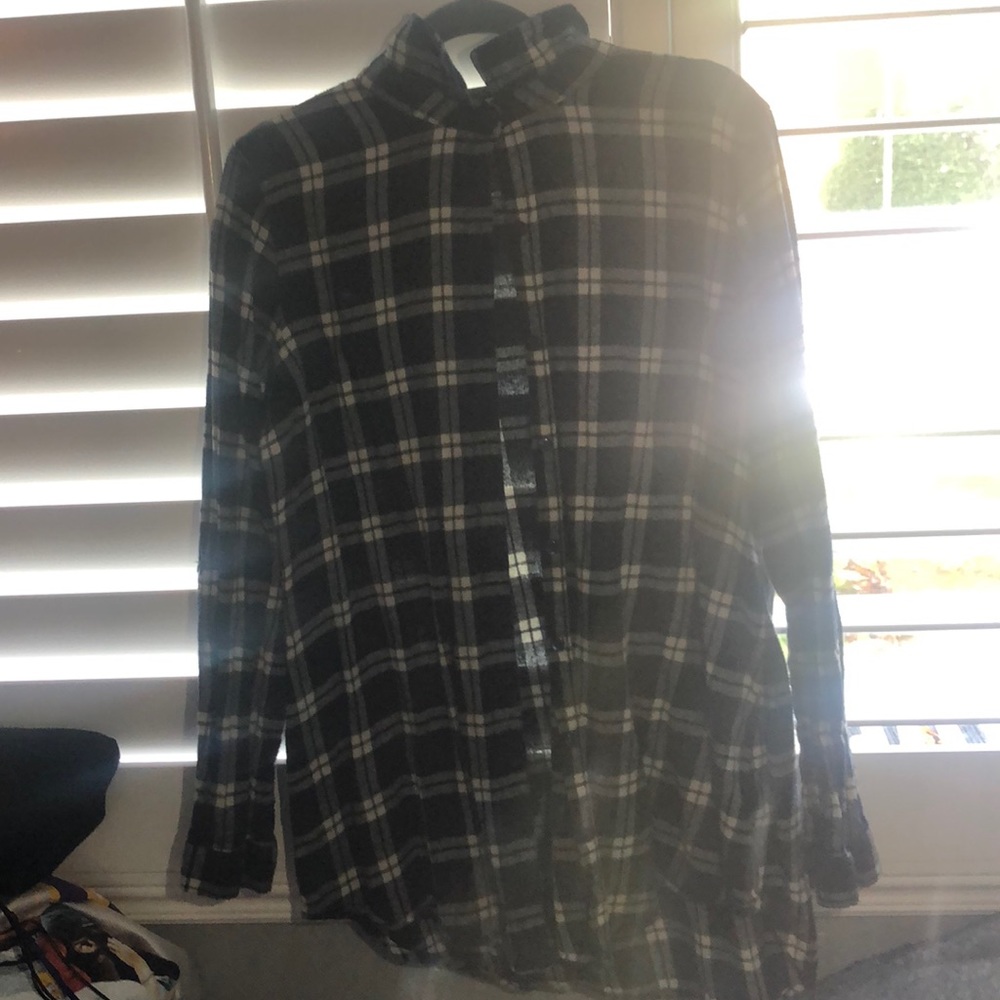 Blue flannel